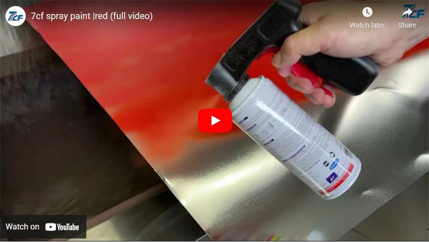 7CF Spray Paint |Red